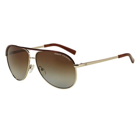 emporio armani sunglasses polarized|armani exchange aviator sunglasses.